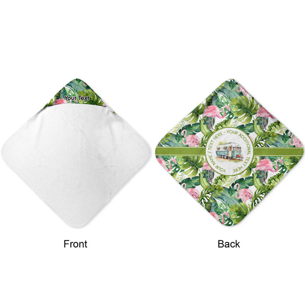 Flamingo & Camping Hooded Baby Towel- Approval