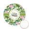Flamingo & Camping Printed Cookie Topper - 2.15" (Personalized)