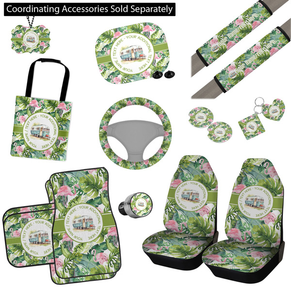 Flamingo & Camping Interior Car Accessories