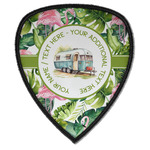 Flamingo & Camping Iron on Shield Patch A (Personalized)