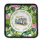 Flamingo & Camping Iron On Square Patch (Personalized)