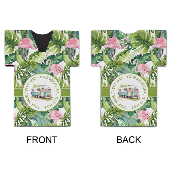 Flamingo & Camping Jersey Bottle Cooler - APPROVAL