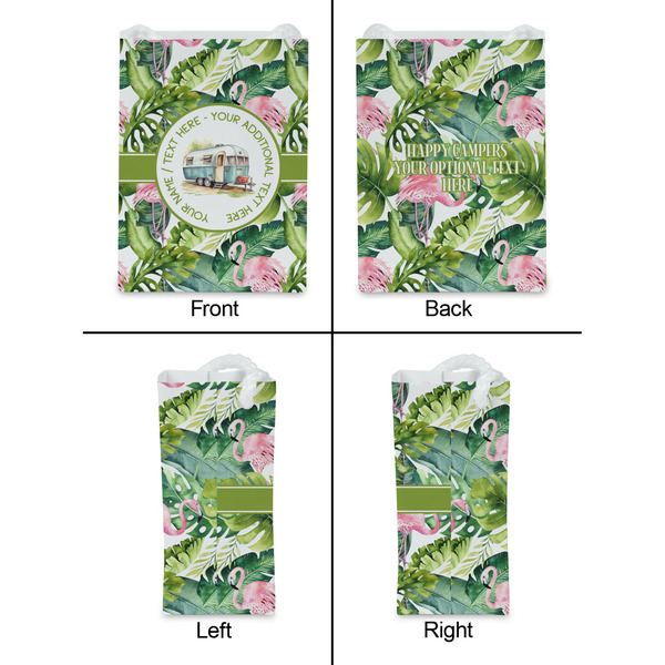 Flamingo & Camping Jewelry Gift Bag - Matte - Approval
