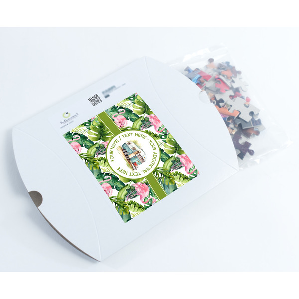 Flamingo & Camping Jigsaw Puzzle 110 Piece - Box