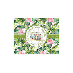 Flamingo & Camping Jigsaw Puzzle - 110-piece (Personalized)