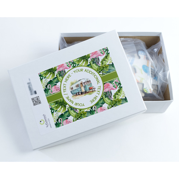 Flamingo & Camping Jigsaw Puzzle 30 Piece - Box