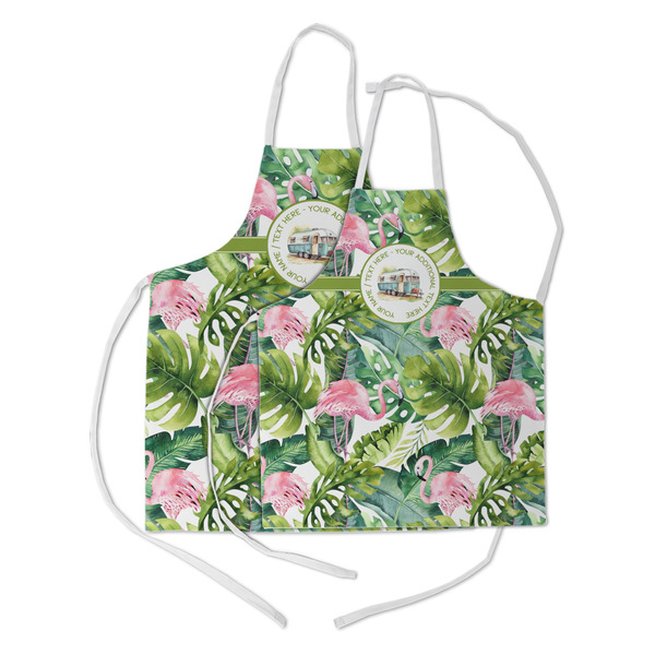 Flamingo & Camping Kid's Aprons - Parent - Main