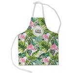 Flamingo & Camping Kid's Apron - Small (Personalized)