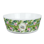 Flamingo & Camping Kid's Bowl (Personalized)