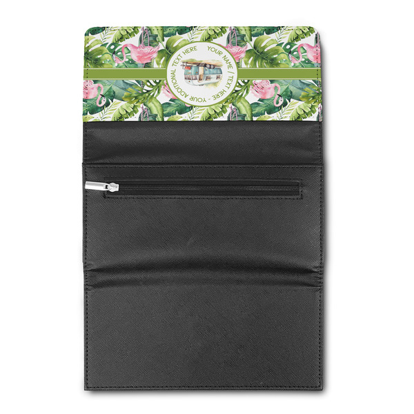 Flamingo & Camping Ladies Wallet - Open Back