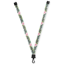 Flamingo & Camping Lanyard (Personalized)