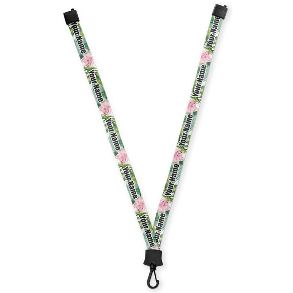 Custom Flamingo & Camping Lanyard (Personalized)
