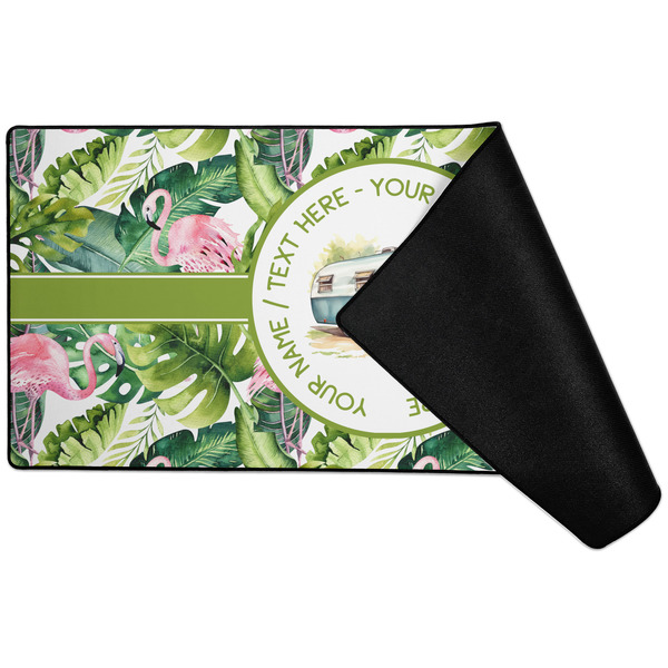 Flamingo & Camping Large Gaming Mats - Front w/ Fold