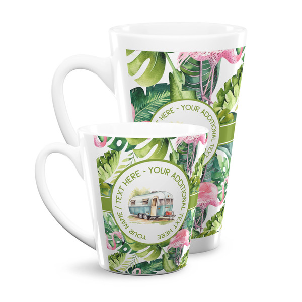 Flamingo & Camping Latte Mugs Main