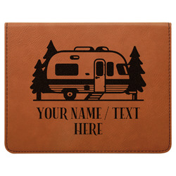 Flamingo & Camping Leatherette 4-Piece Wine Tool Set