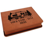 Flamingo & Camping Leatherette 4-Piece Wine Tool Set