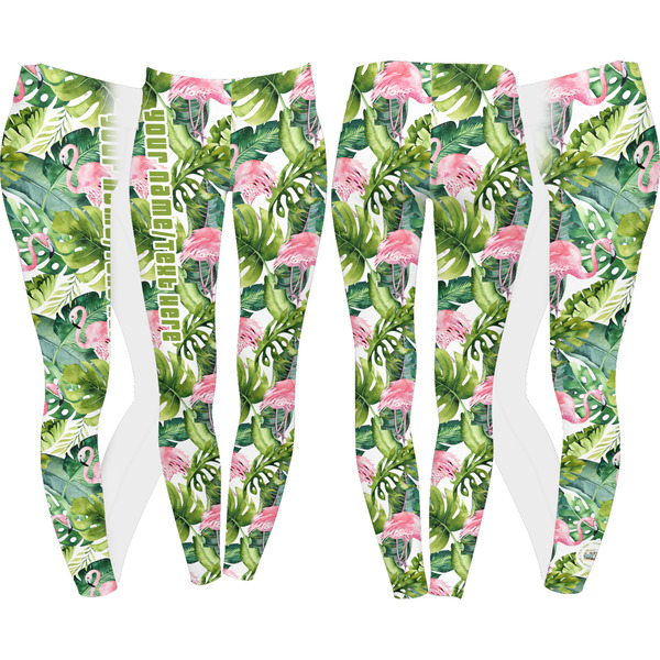 Flamingo & Camping Leggings Turn Around - Apvl