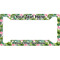 Flamingo & Camping License Plate Frame (Personalized)