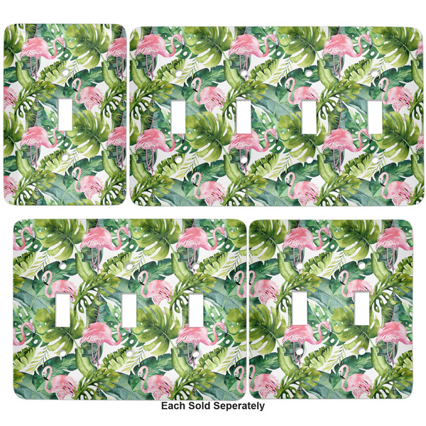 Flamingo & Camping Light Switch Covers all sizes