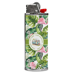 Flamingo & Camping Case for BIC Lighters (Personalized)