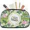 Flamingo & Camping Makeup / Cosmetic Bag - Medium (Personalized)