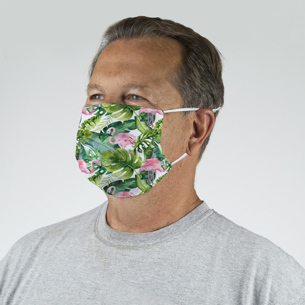 Flamingo & Camping Mask - Quarter View on Guy
