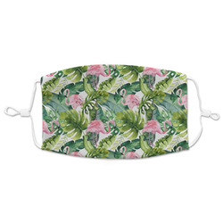 Flamingo & Camping Adult Cloth Face Mask - XLarge