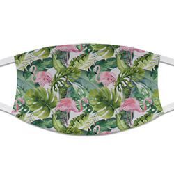 Flamingo & Camping Cloth Face Mask - T-Shirt Fabric