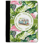 Flamingo & Camping Notebook Padfolio (Personalized)