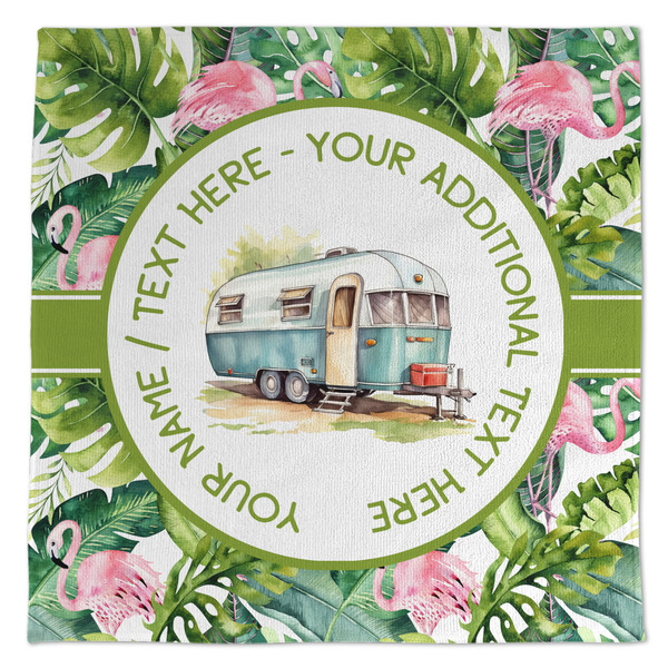 Flamingo & Camping Microfiber Dish Rag - APPROVAL