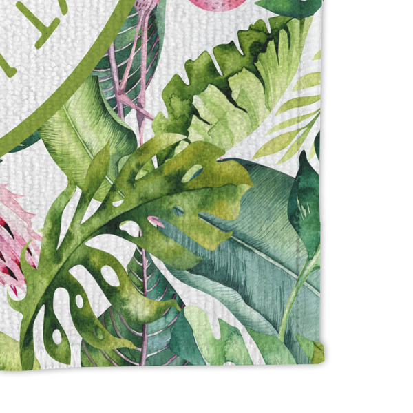 Flamingo & Camping Microfiber Dish Rag - DETAIL