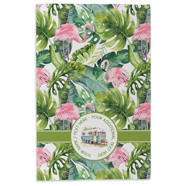 Flamingo & Camping Microfiber Dish Towel - APPROVAL