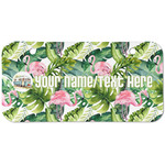 Flamingo & Camping Mini/Bicycle License Plate - 2 Holes