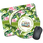 Flamingo & Camping Mouse Pad (Personalized)