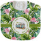 Flamingo & Camping Velour Baby Bib (Personalized)