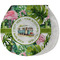 Flamingo & Camping Burp Pad - Velour - Single (Personalized)