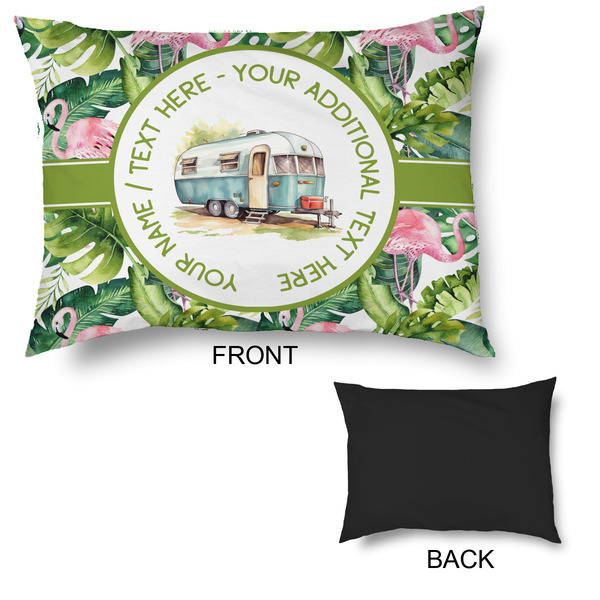 Flamingo & Camping Outdoor Dog Beds - Large - APPROVAL