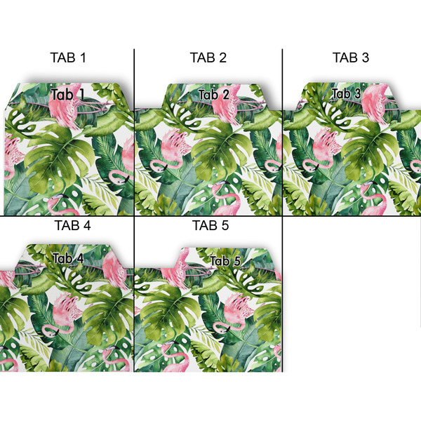 Flamingo & Camping Page Dividers - Set of 5 - Approval