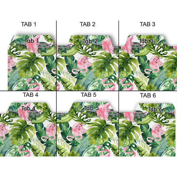 Flamingo & Camping Page Dividers - Set of 6 - Approval