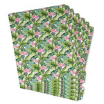 Flamingo & Camping Binder Tab Dividers - Set of 6 (Personalized)