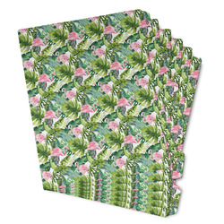 Flamingo & Camping Binder Tab Dividers - Set of 6 (Personalized)