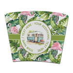 Flamingo & Camping Party Cup Sleeve - without bottom (Personalized)