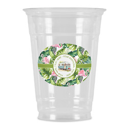 Flamingo & Camping Party Cups - 16 oz (Personalized)