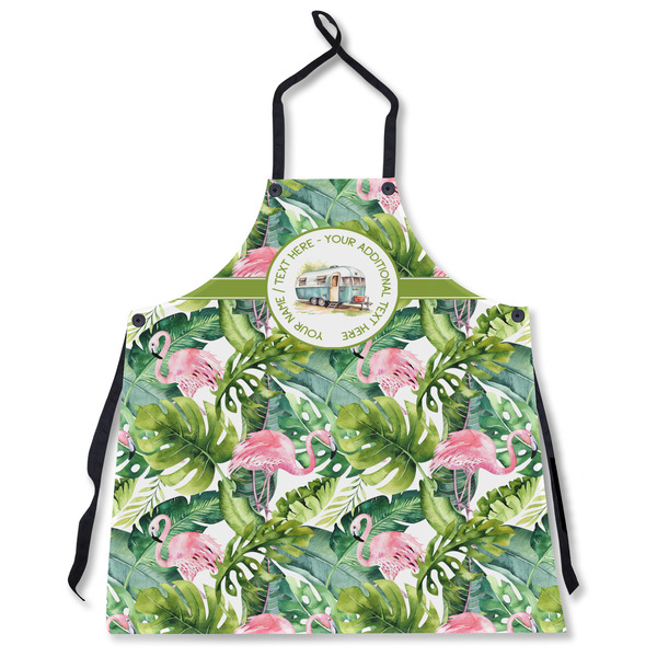 Flamingo & Camping Personalized Apron