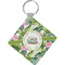 Flamingo & Camping Diamond Plastic Keychain (Personalized)