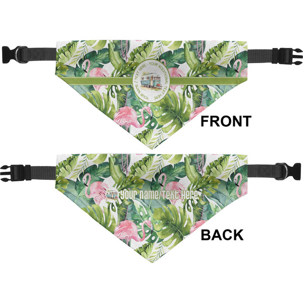 Flamingo & Camping Pet Bandana Approval