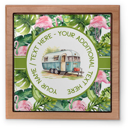 Flamingo &amp; Camping Pet Urn (Personalized)