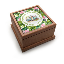 Flamingo & Camping Pet Urn (Personalized)