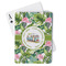 Flamingo & Camping Playing Cards (Personalized)