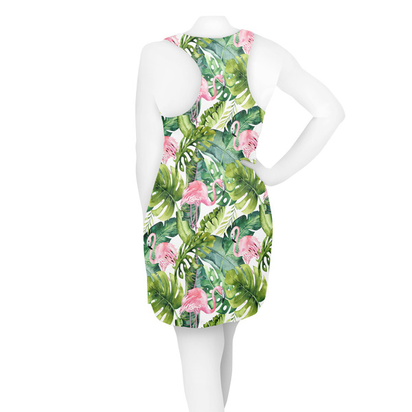 Flamingo & Camping Racerback Dress - On Model - Back
